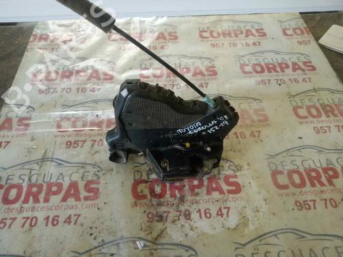 Used Front right lock TOYOTA COROLLA (_E12_) 2.0 D-4D (CDE120_, CDE120R) (90 hp) 19553987