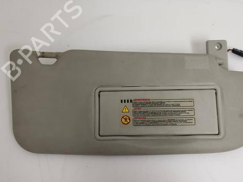 Used Right sun visor NISSAN QASHQAI / QASHQAI +2 I (J10, NJ10, JJ10E) [2006-2014]  19569970
