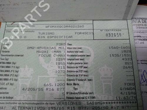 Brake master cylinder FORD FOCUS C-MAX (DM2) | BP37177810M77 - Image 11