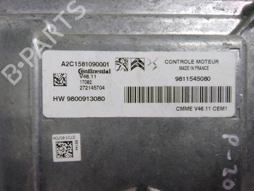 Engine control unit (ECU) PEUGEOT 208 I (CA_, CC_) 1.2 VTI 82 | BP19555040M57 
