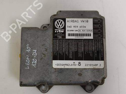 Used ECU airbags SEAT LEON (1P1) [2005-2013]  19571498