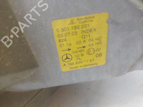 Left headlight MERCEDES-BENZ A-CLASS (W168)  | BP19660921C28 