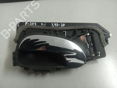 Used Front left interior door handle PEUGEOT 307 Break (3E) 2.0 HDI 110 (107 hp) 19559635