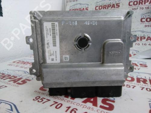 Used Engine control unit (ECU) PEUGEOT 208 I (CA_, CC_) 1.2 VTI 82 (82 hp) 19555040