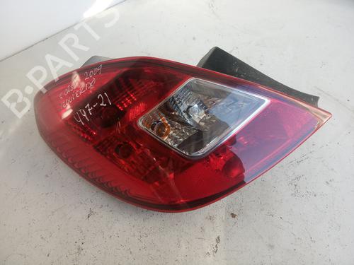 Used Left taillight OPEL CORSA D (S07) [2006-2015]  19558904
