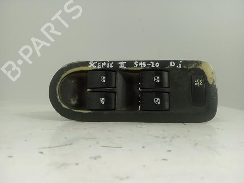 Used Right front window switch RENAULT SCÉNIC II (JM0/1_) [2003-2010]  19558194
