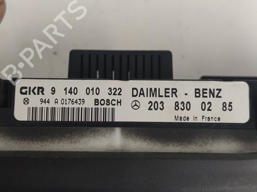 Climate control MERCEDES-BENZ C-CLASS (W203) C 220 CDI (203.006) | BP29982961I5