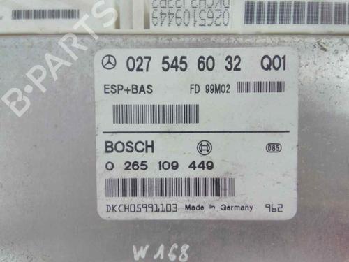 Engine control unit (ECU) MERCEDES-BENZ A-CLASS (W168)  | BP19564179M57 