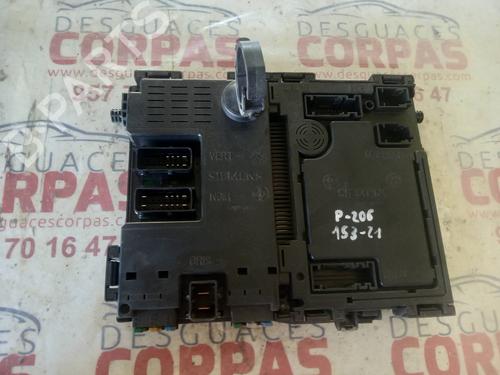 Engine control unit (ECU) PEUGEOT 206 Hatchback (2A/C) 1.9 D | BP19555677M57 