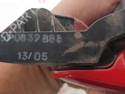 Rear left exterior door handle SEAT LEON (1M1)  | BP19554345C130 