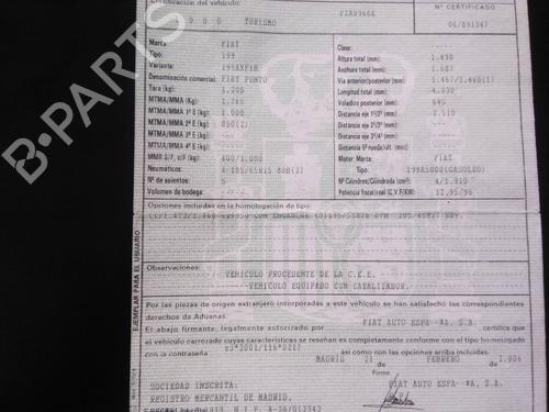 Rear mirror FIAT GRANDE PUNTO (199_) 1.9 D Multijet | BP19560189I6 