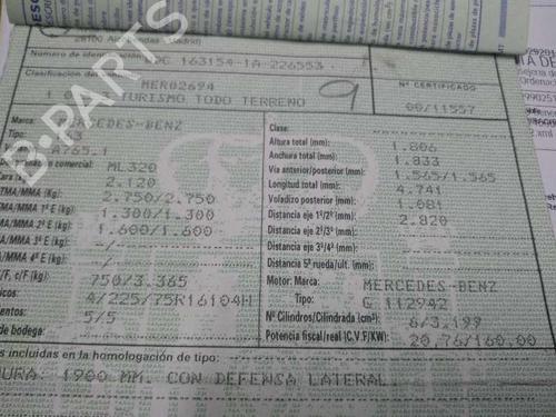 Electronic module MERCEDES-BENZ M-CLASS (W163)  | BP19554108M83 
