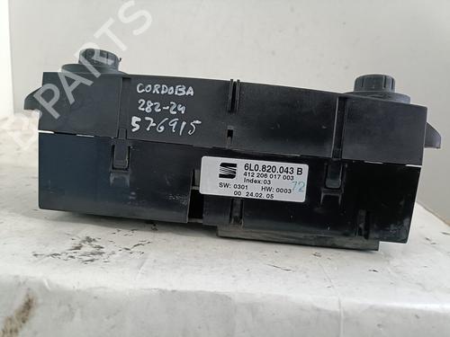 Climate control SEAT CORDOBA (6L2) 1.4 16V | BP22210360I5 