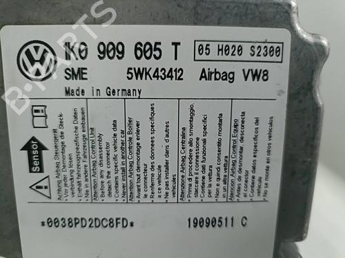 ECU airbags SKODA OCTAVIA II (1Z3)  | BP27473399M53 