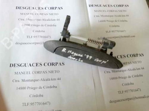 Used Front right exterior door handle RENAULT MEGANE I Coach (DA0/1_) [1996-2003]  19546079