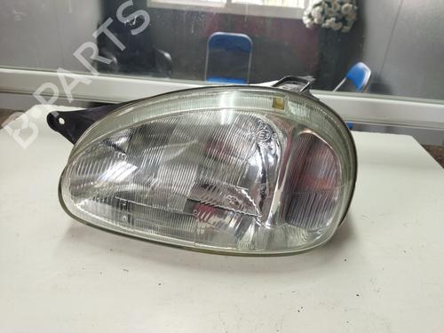 Used Left headlight OPEL CORSA B (S93) 1.7 D (F08, F68, M68) (60 hp) 19561882
