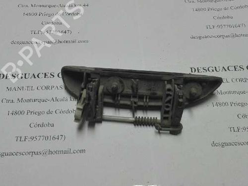 Front right exterior door handle RENAULT MEGANE I Coach (DA0/1_)  | BP19546077C129 