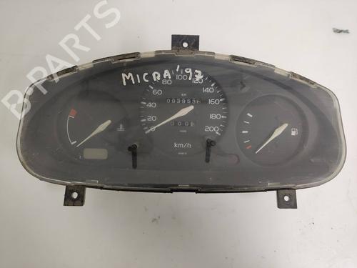 Used Instrument cluster NISSAN MICRA II (K11) 1.0 i 16V (54 hp) 19569372