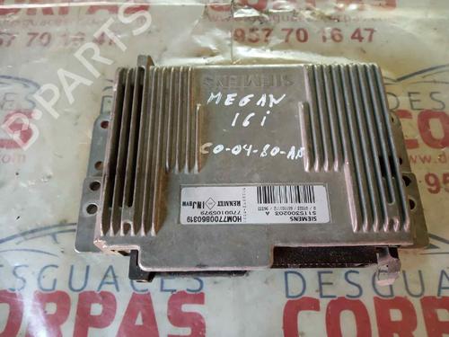 Used Engine control unit (ECU) RENAULT MEGANE I Classic (LA0/1_) 1.6 e (LA0F, LA0S) (90 hp) 19552940