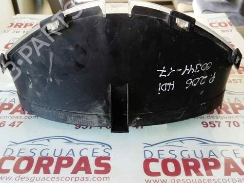 Instrument cluster PEUGEOT 206 Hatchback (2A/C) 2.0 HDI 90 | BP19550547C47 