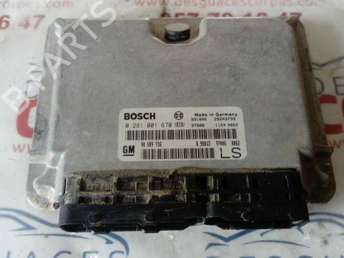 Used Engine control unit (ECU) OPEL ASTRA G Hatchback (T98) [1998-2009]  19551030