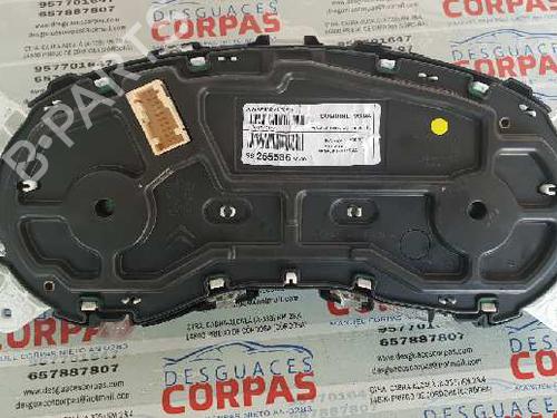 Instrument cluster CITROËN C-ELYSEE (DD_) 1.6 BlueHDi 100 | BP19553082C47