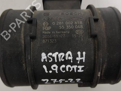 Mass air flow sensor OPEL ASTRA H (A04)  | BP19661756M95 