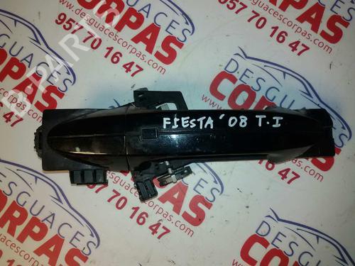 Used Rear left exterior door handle FORD FIESTA VI (CB1, CCN) 1.4 (97 hp) 19547377