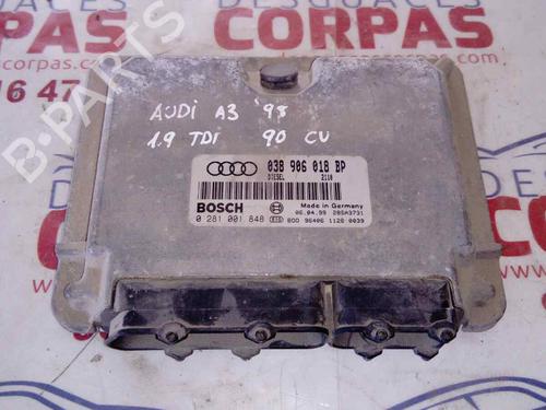 Used Engine control unit (ECU) AUDI A3 (8L1) 1.9 TDI (110 hp) 19547280