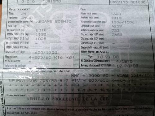 Engine RENAULT SCÉNIC II (JM0/1_)  | BP34251759M1  - Image 14