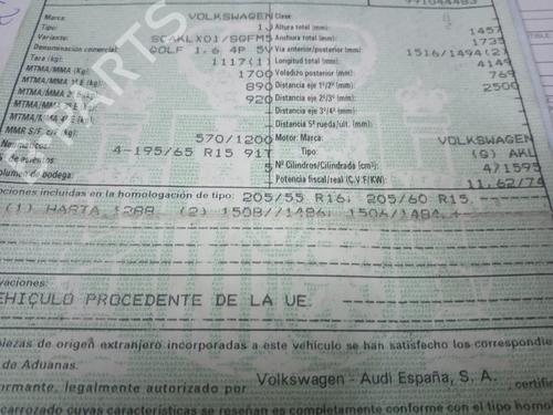 Left rear window motor VW GOLF IV (1J1)  | BP27480125E23 