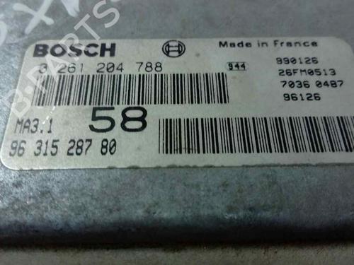 Engine control unit (ECU) CITROËN SAXO (S0, S1)  | BP19547359M57