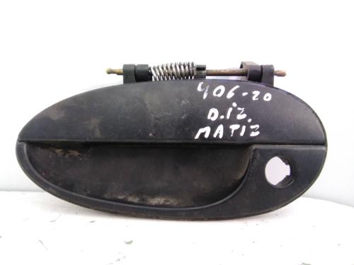 Used Front left exterior door handle DAEWOO MATIZ (M100, M150) [1998-2025]  19559903