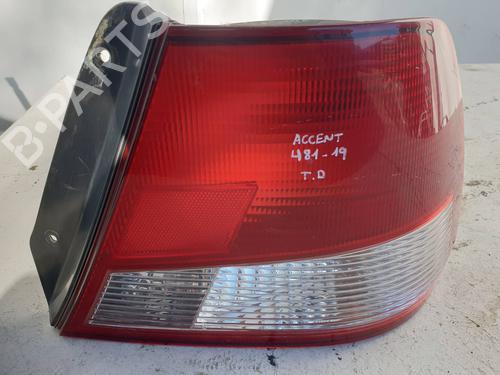 Used Right taillight HYUNDAI ACCENT I (X-3) 1.3 i 12V (84 hp) 19558284