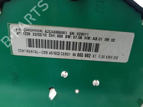 Instrument cluster CITROËN C3 II (SC_) | BP36443691C47 - Image 4