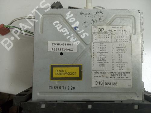 Radio CHEVROLET CAPTIVA (C100, C140)  | BP19660587E6 