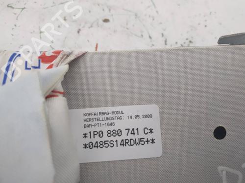 Left curtain airbag SEAT LEON (1P1) | BP19557087C11