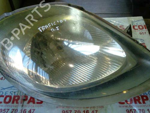 Used Right headlight RENAULT TRAFIC II Van (FL) [2001-2025]  19551465
