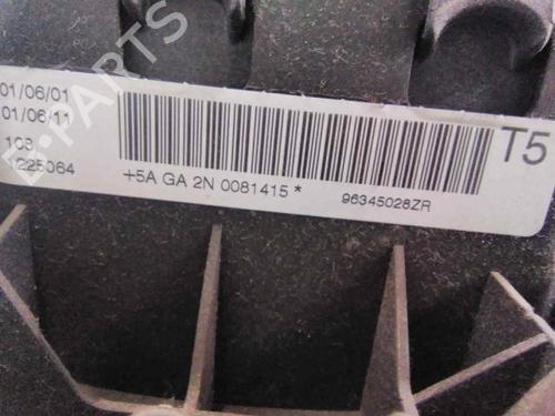 Driver airbag PEUGEOT 307 (3A/C) 1.6 16V | BP19565282C9 