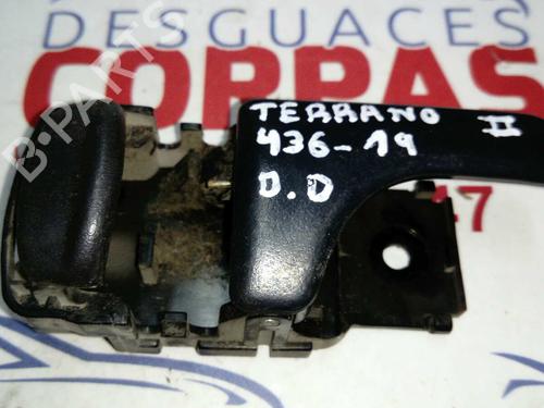 Used Front right interior door handle NISSAN TERRANO II (R20) [1992-2007]  19553804