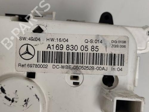 Climate control MERCEDES-BENZ A-CLASS (W169) A 160 (169.031, 169.331) | BP30178619I5 