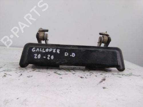 Used Front right exterior door handle MITSUBISHI GALLOPER (JK-01) 2.5 TD intercooler (99 hp) 19559360