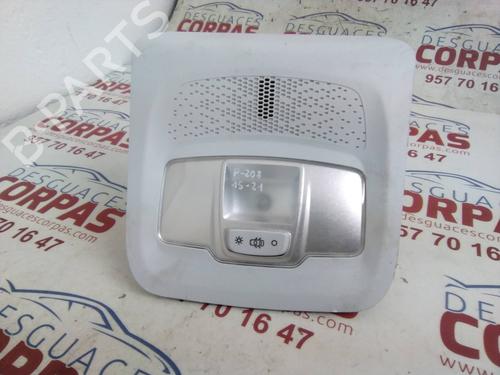 Used Interior roof light PEUGEOT 208 I (CA_, CC_) 1.2 VTI 82 (82 hp) 19555101