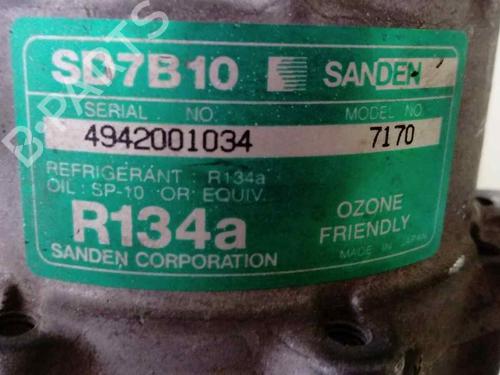 AC compressor OPEL CORSA B (S93) 1.7 D (F08, F68, M68) | BP20659322M34 