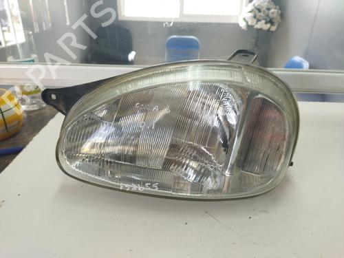 Used Left headlight OPEL CORSA B (S93) [1993-2009]  19647153