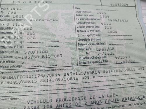 Elektronisk sensor OPEL ASTRA G Hatchback (T98)  | BP19567731M84 