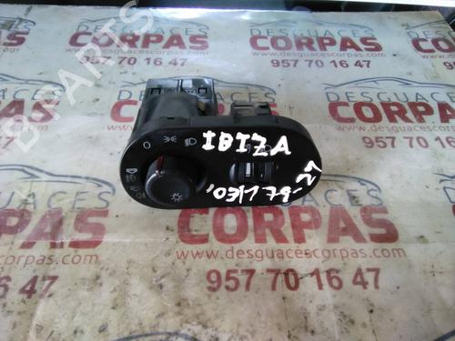 Used Headlight switch SEAT IBIZA III (6L1) [2002-2009]  19555794