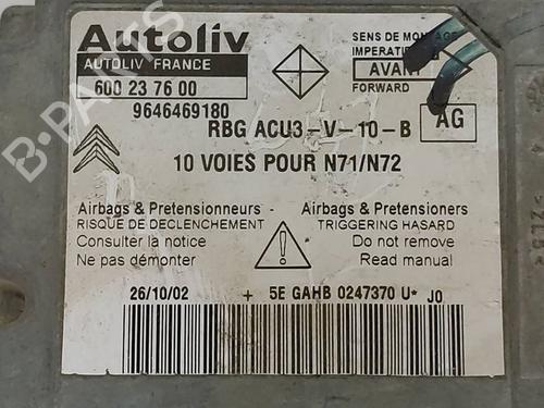 ECU airbags CITROËN XSARA (N1)  | BP19570932M53 