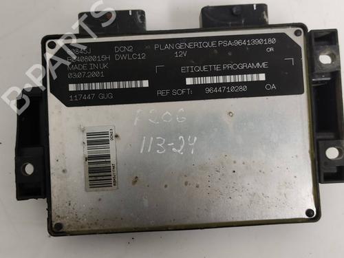 Used Engine control unit (ECU) PEUGEOT 206 Hatchback (2A/C) 1.9 D (69 hp) 19570970
