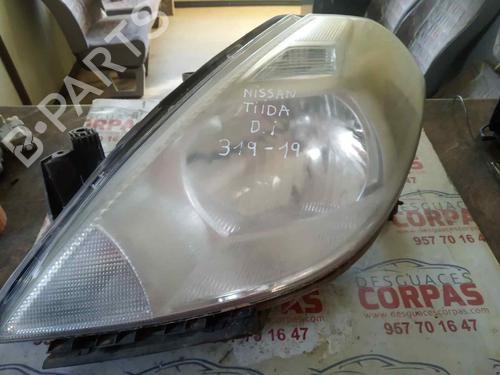 Used Left headlight NISSAN TIIDA Hatchback (C11X) [2006-2011]  19660160
